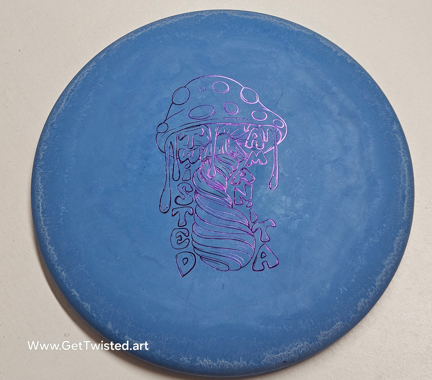 Twisted Amanita stamped, Gateway Discs - Wizard