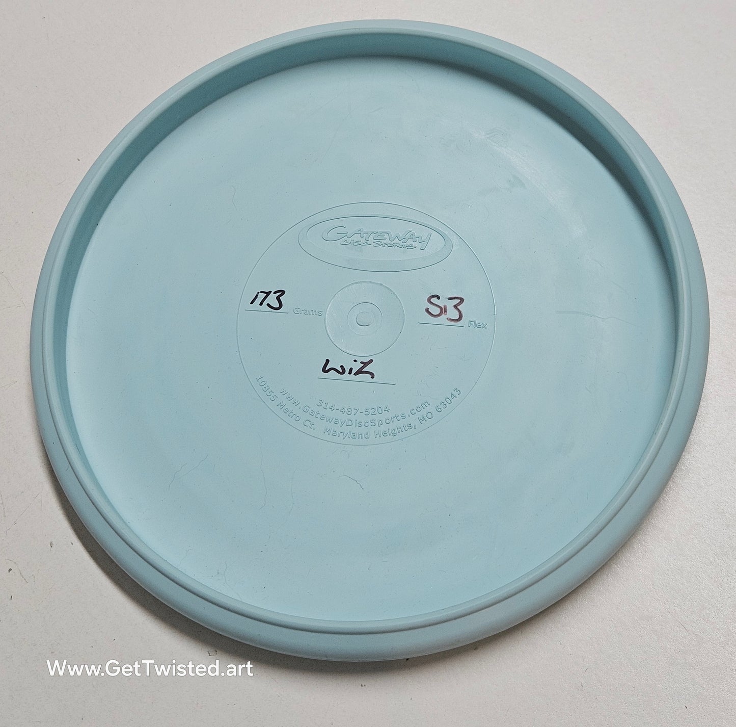Twisted Amanita stamped, Gateway Discs - Wizard