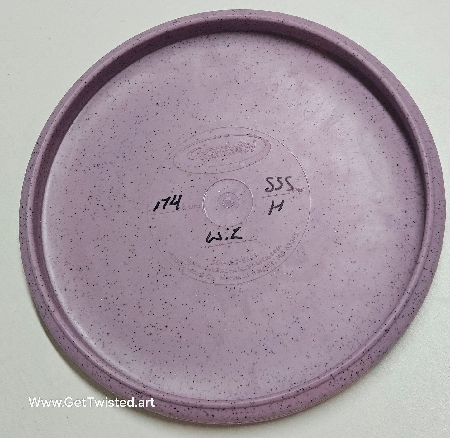 Twisted Amanita stamped, Gateway Discs - Wizard