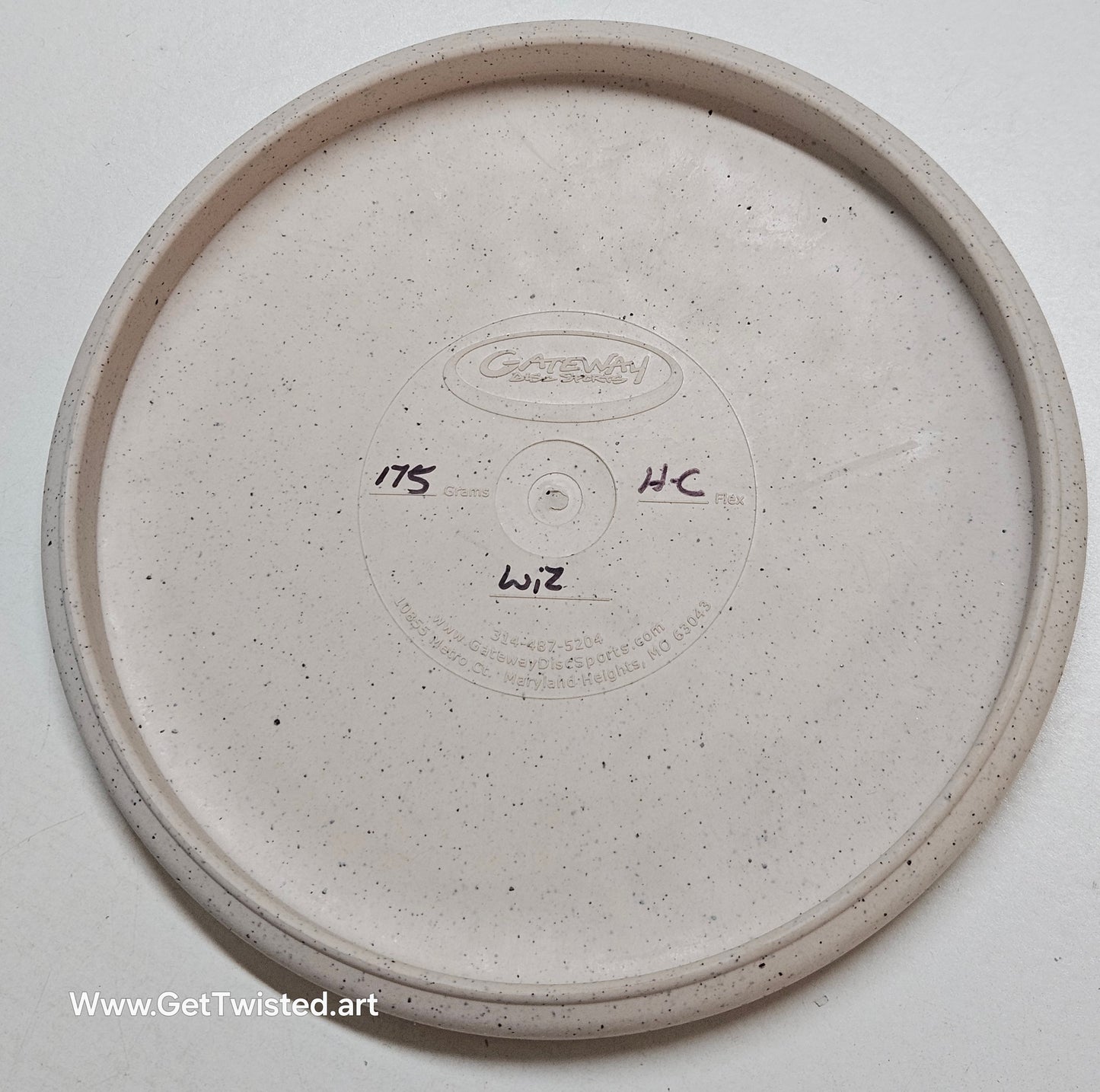 Twisted Amanita stamped, Gateway Discs - Wizard