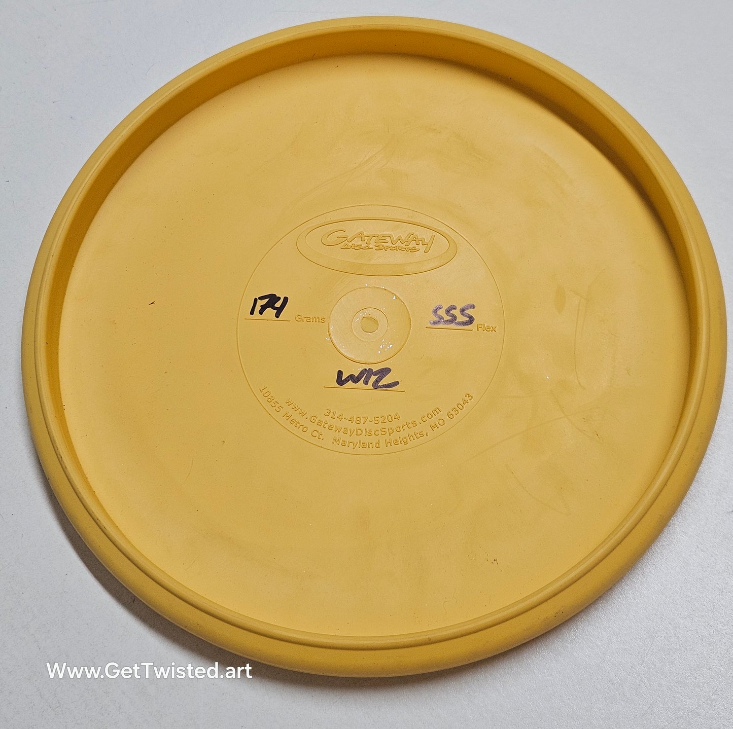 Twisted Amanita stamped, Gateway Discs - Wizard