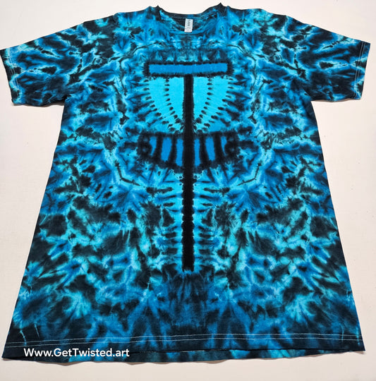 Disc Golf Basket Tie Dye - Size Large
