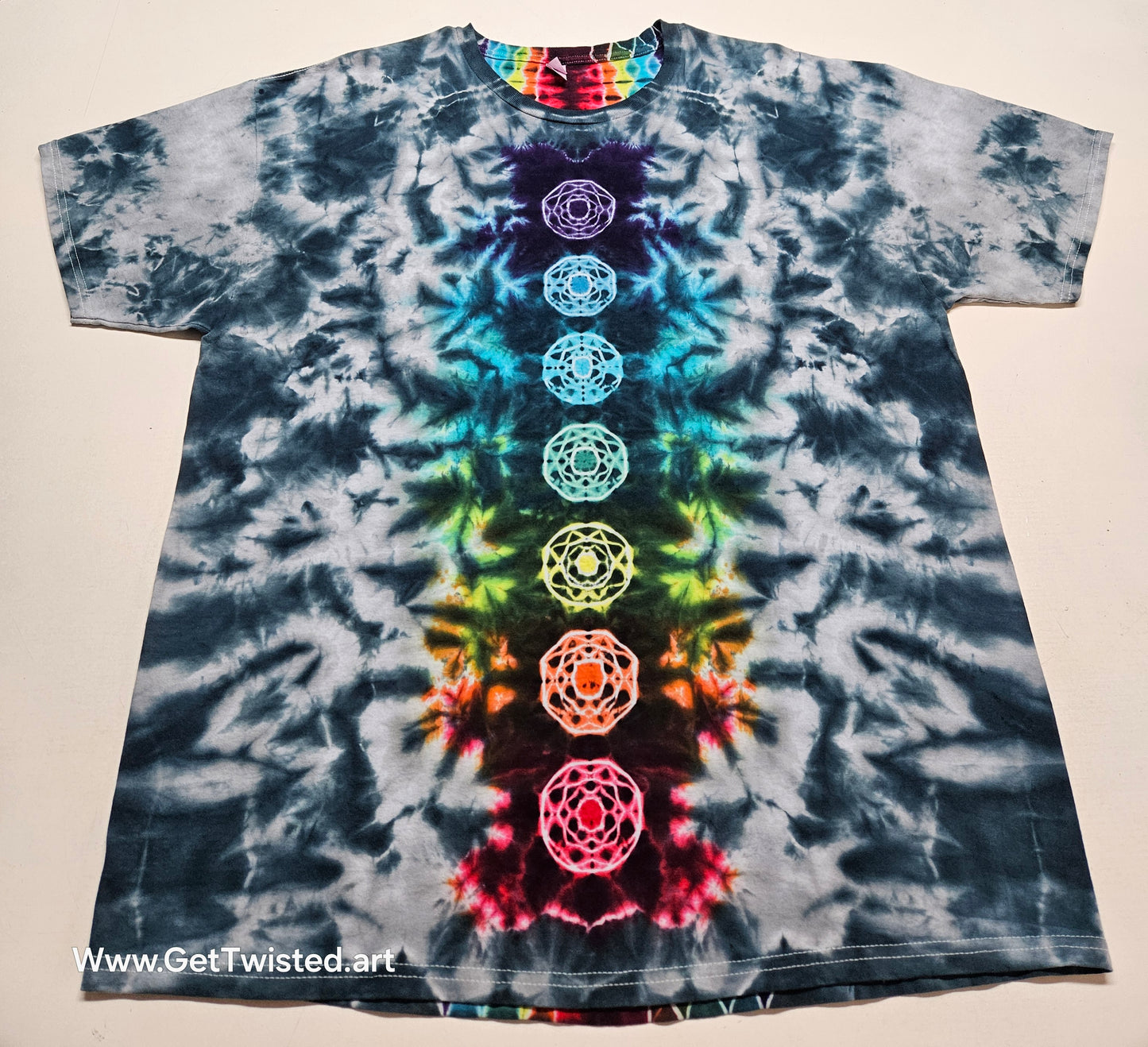 Chakras with Honeycomb Spine - XL