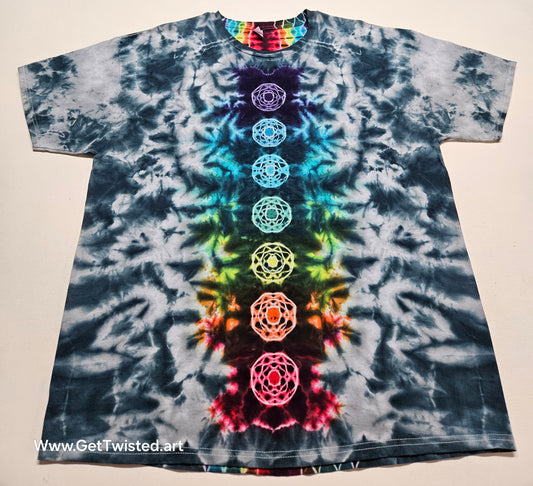 Chakras with Honeycomb Spine - XL
