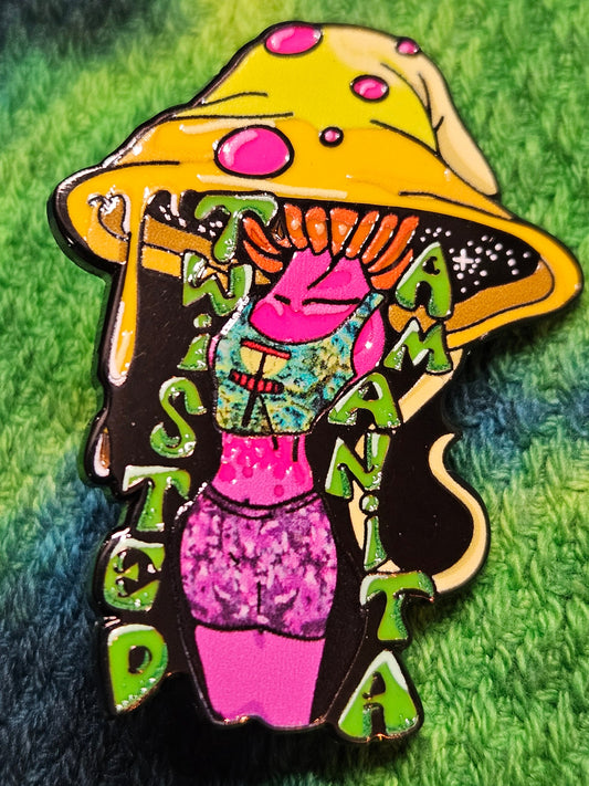 Twisted Amanita Hat Pin - Twisted Lady