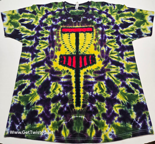 Disc Golf Basket T Shirt - Size 3XL