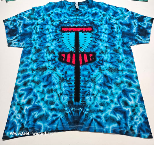 Disc Golf Basket T Shirt - Size 3XL