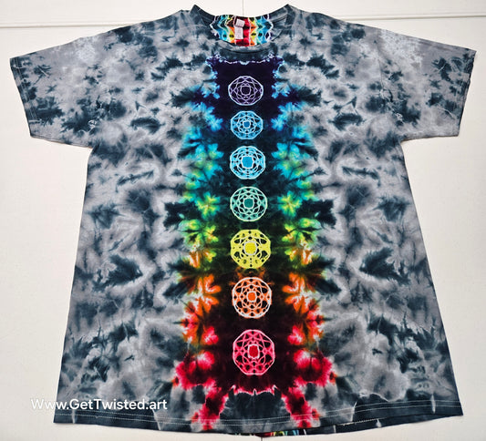 Chakras with Honeycomb Spine - XL
