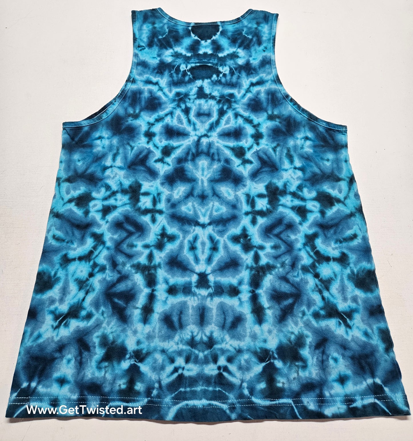 Disc Golf Basket Dye Tank Top - Medium