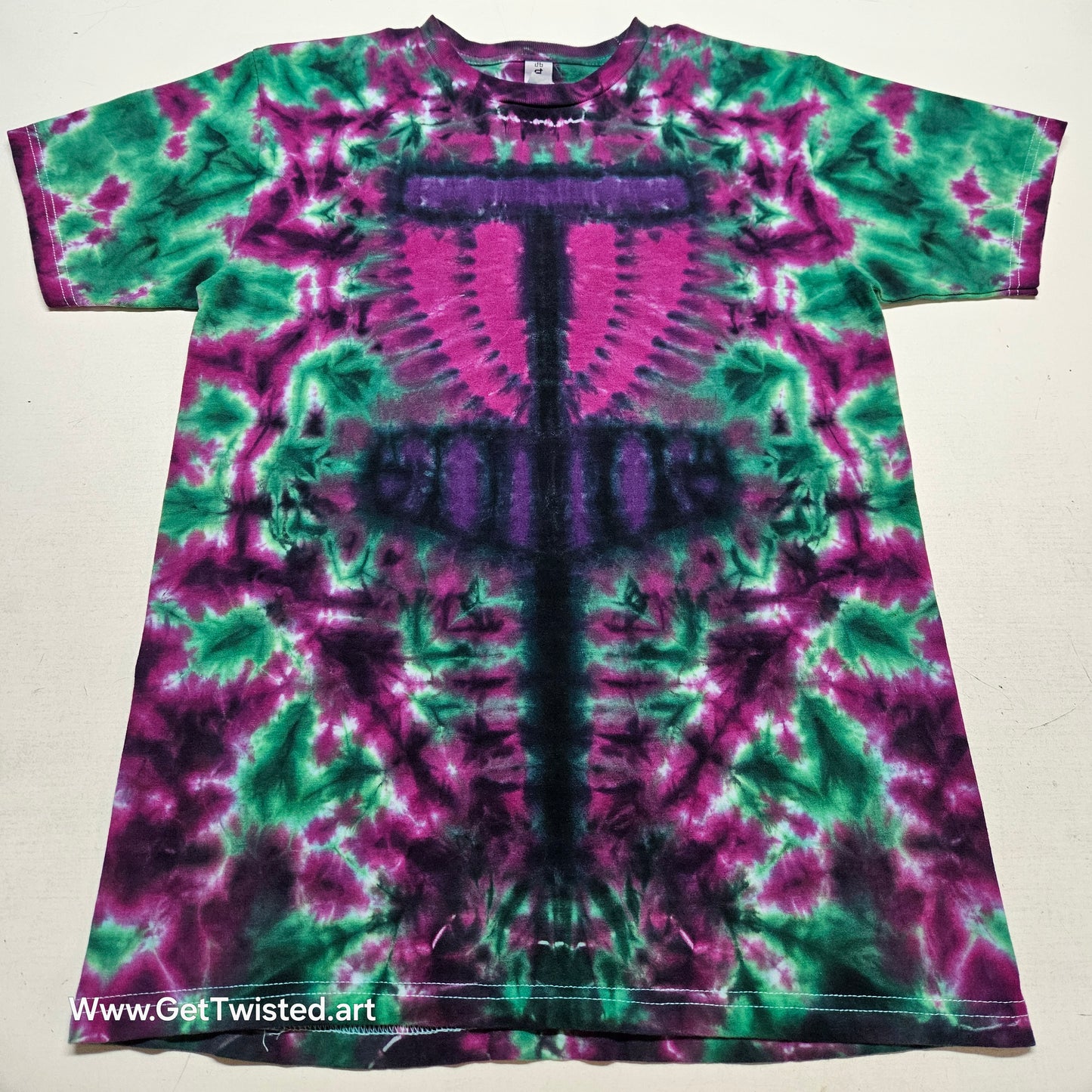 Disc Golf Basket Tie Dye - Small