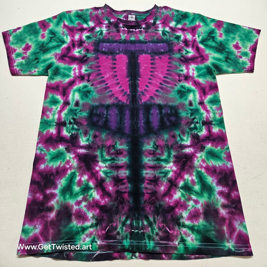 Disc Golf Basket Tie Dye - Small