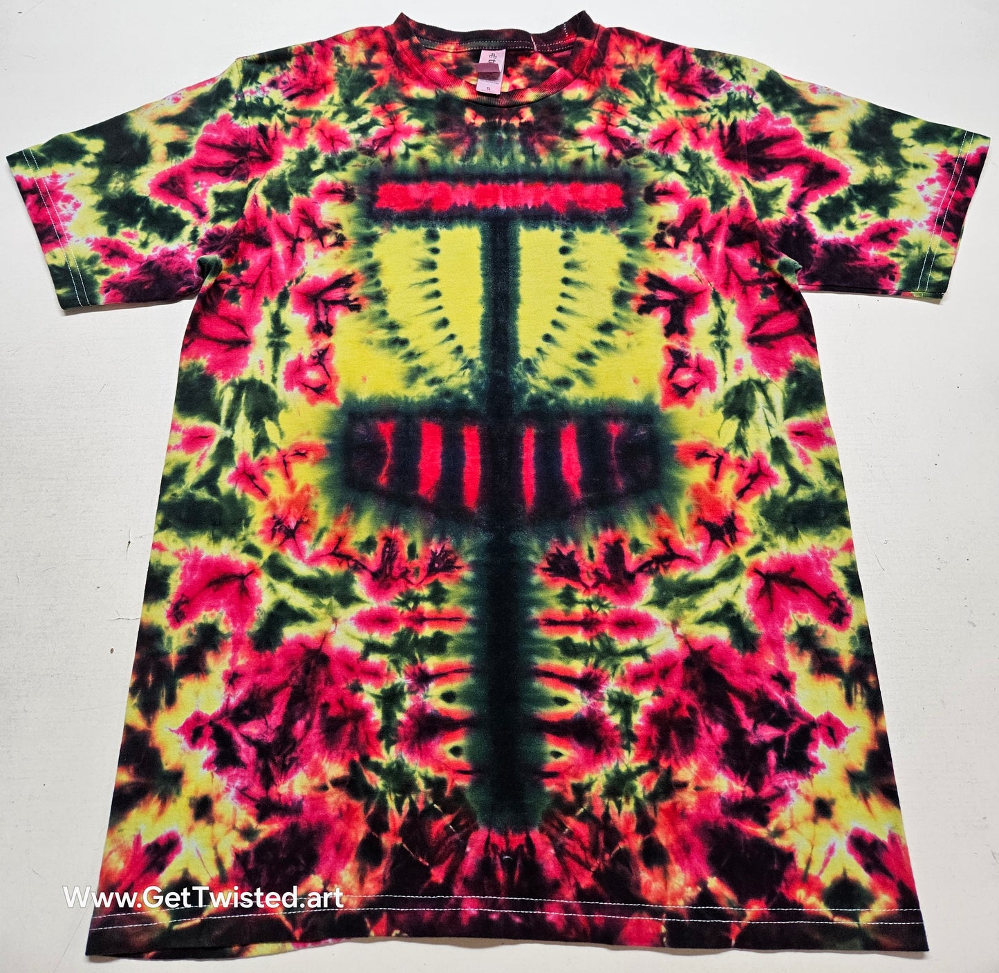 Disc Golf Basket Tie Dye - Small