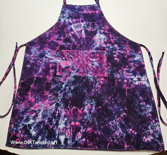 Apron with double front pocket