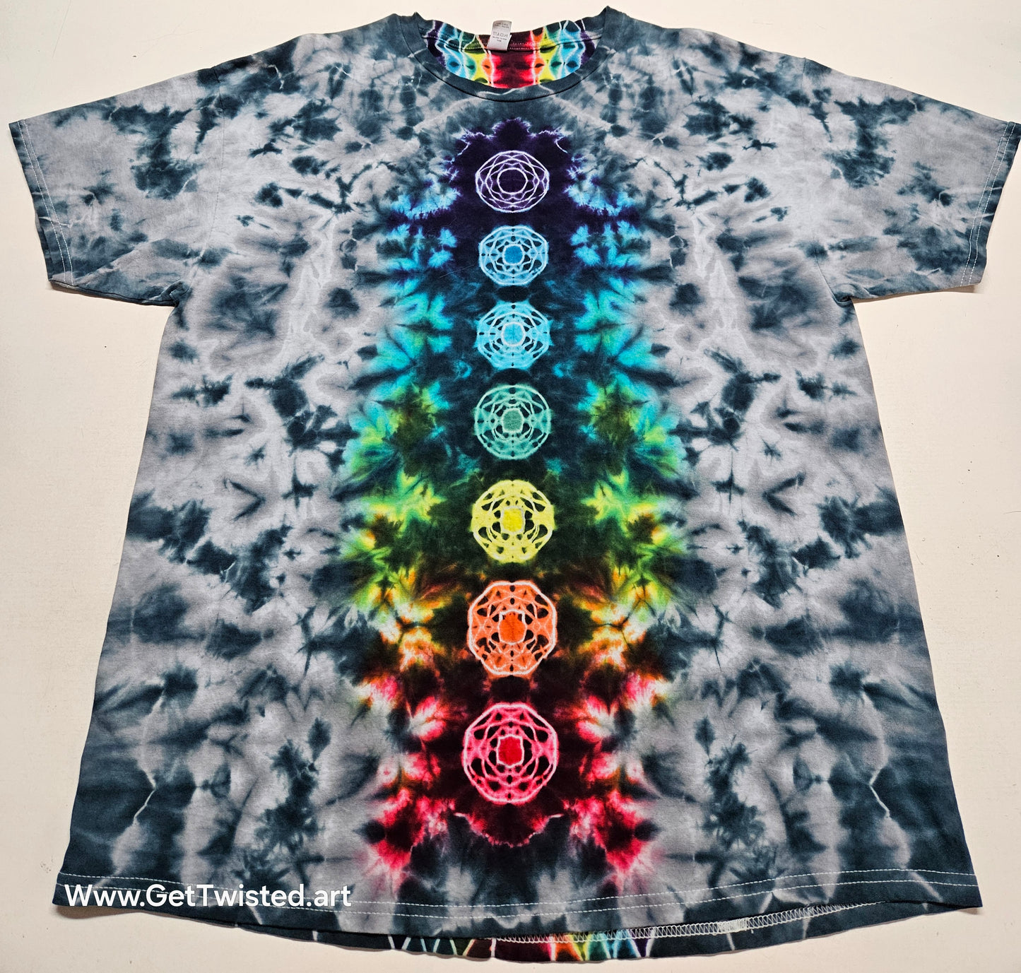 Chakras with Honeycomb Spine - XL