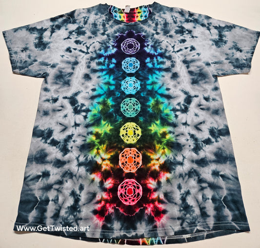 Chakras with Honeycomb Spine - XL