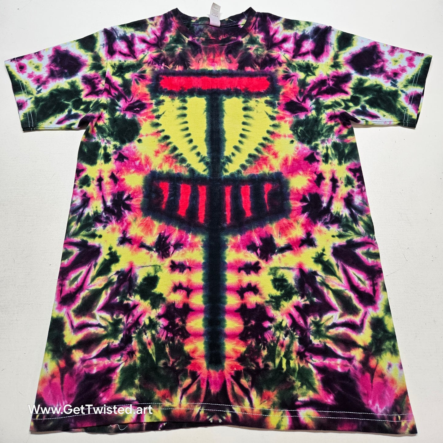 Disc Golf Basket Tie Dye - Small