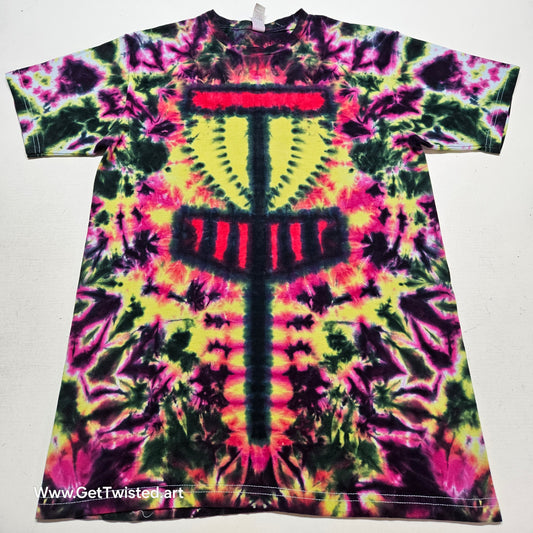 Disc Golf Basket Tie Dye - Small